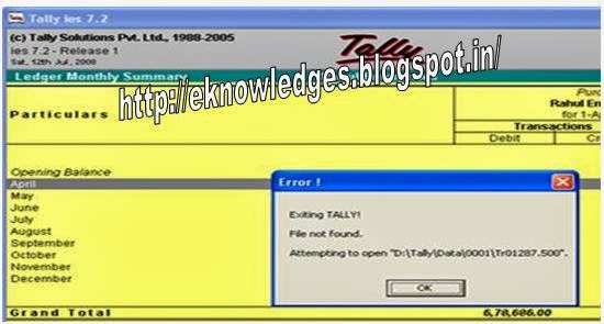 how to rewrite tally 7.2 data in tally erp 9