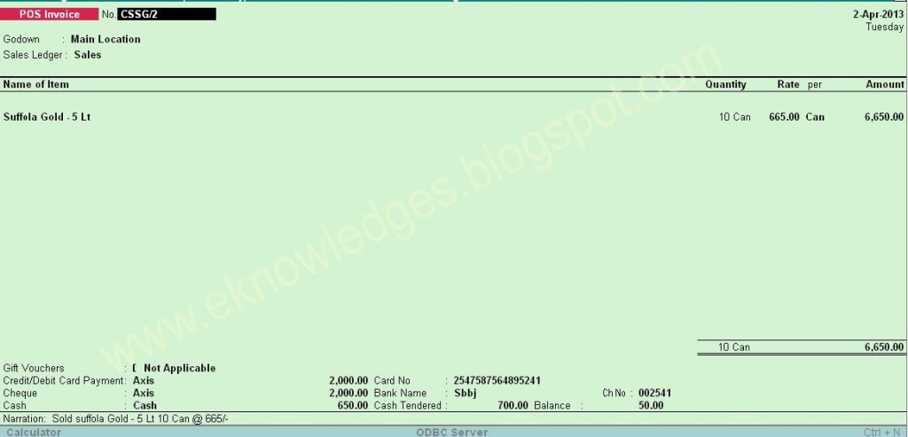 Multi-POS-Sales-Invoice-Entry