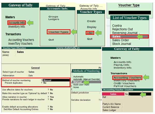 how-to-set-voucher-number-manually-in-tally-erp-9